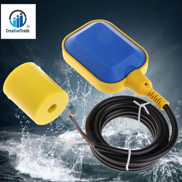 Water Tank Water Level Sensor Controller For Water Pump/Motor With Weight & Cable Fully Automatic Float Level Water Controler Switch